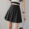 Autumn Korean Skirt Short High Waist Sexy Mini School Short Pleated Kawaii Japanese Pink Female Spring 220224