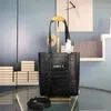 Il motivo a coccodrillo è fantastico. Small Totes Shopping bag portata con tracolla lunga Versatile, semplice e borsetta