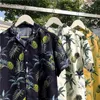 Incerun 2020 Män Casual Shirt Skriv ut Kortärmad bomull Streetwear Holiday Beach Hawaiian T Shirts Män Blus Camisa Masculina 5XL
