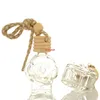 200 x 12 ml auto parfum fles luchtverfrisser container hanger hangende essentiële oliën glazen flessen Auto accessoiresPLS Bestel