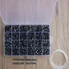 1200 pcs cubo acrílico grânulos carta para kid diy colar braceletes material frisado material alfabeto plástico conjunto de caixa y200730