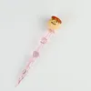 Colorful Glass Wax Dab Tool Dabber For Smoking Waxes Oil Tobacco Banger Nails Rig Bong Water Pipe