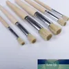 6pcs/Set Professional Paint Brush Set Paint By Number Pens Round Pointed Tip Brushes For Oil Acrylic Painting