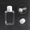 60 ml di plastica sanitizzatore vuoto bottiglia ricaricabile per alcool facile da trasportare bottiglie di sapone per il disinfettante per mano per animali domestici per liquido 07238837