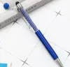 NOUVEAU Petite Boule De Cristal Stylo À Bille Creative Pilot Stylet Tactile Stylo Avec Bling Pendentif Écriture Papeterie Bureau École Étudiant