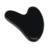 Creativo a forma di cuore in giada naturale GuaSha Board massaggio Heldhand Skin Care Board Strumento portatile cinese per massaggiatore raschiante Gua Sha