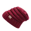 Branca de inverno Cap de bola feminina com tag hat for Unisex girls chapéu de malha beanies chapéu chapéu de mulheres grossas grãos