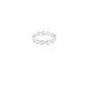 Trendy ronde platte ring gladde oppervlakteontwerp Knuckle ring geschikt voor mannen en vrouwen milieubescherming materiaal