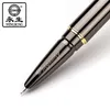 High quality wingsung Light black metal Fountain Pen school Office stationery calligraphy 0.38mm nib ink Pens gift T200115