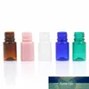 Sedorate 50 pcs / lote mini garrafas plásticas 5ml pet garrafas vazias com tampão de alumínio tampão loção creme contentores JX131