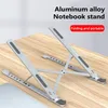 Portable Laptop Stand Aluminium Foldable Macbook Pro Support Adjustable Notebook Holder Tablet Base For PC Computer Accessories