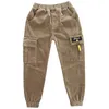 INS HOT Boys' corduroy pants 3-13 years old kid's thick pants cashmere big children's autumn and winter clothes boys overalls 210306