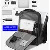14 Vormor män 15.6 Ryggsäcken Inch Laptop Väska USB Laddning Vattentät Anti-thft Male Mochila Business Ryggsäckar 202211