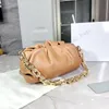 2022 Designer Bottega Veneta-Taschen Luxusketten Handtaschen Geldbörsen Frauen Schulterleder Marke Mode BV Wolke Tasche Größe 30 cm