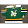 Men 7 NEAL BROTEN Minnesota North Stars 1989 CCM Vintage RETRO Home Hockey Jersey or custom any name or number retro Jersey4044155