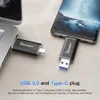 USB3.0 Type-C USB 펜 드라이브 3.0 64GB 32GB 사용자 정의 로고 16GB 메모리 스틱 128GB 전화 Loptop PC 저장 장치