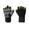 Halve vinger Gewichtheffen Trainingshandschoenen Fitness Sport Body Building Gymnastiek Grips Gym Handpalmbeschermer Handschoen Slijtvaste pols