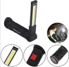 Lampe de poche COB portable à 3 modes, torche rechargeable par USB, lampe de travail à LED, crochet de suspension magnétique COB, lampe de secours pour camping en plein air, lanterne