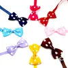 Мода Pet ожерелье Собака Регулируемая Bow Tie Dot печать ремешок Собака Аксессуары Pet Bow Tie щенок бабочки зоотовары