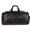 Kwaliteit Lederen Reistassen Mannen Dragen Bagage Duffel Handtas Casual Reizen Tote Groot Weekend XA631ZC 202211