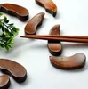 100 Uds. 6*2*1cm palillos de madera soporte de palillos de gato palillos japoneses vajilla marco de palillos