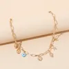 women Gold Chains choker necklace Shell Heart pendant necklaces collar fashion jewelry gift will and sandy