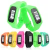 Cyfrowy krokomierz LED Smart Multi Watch Silikonowy Run Krok Walking Odległość Calorie Counter Watch Elektroniczny Bransoletka Kolorowe Pedometry