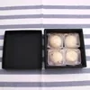 Vente en gros de boîtes à gâteaux noires Boîtes de macarons à dessert Boîtes d'emballage de pâtisserie