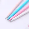 Gelstifte 12 Teile/paket Japanische Cartoon Nette Kawaii Flamingo Tinte Stift Neuheit Coole Phantasie Schule Schreibwaren Bleistift Fall Tasche Sache Material