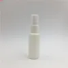 Flacon pulvérisateur blanc en HDPE de 30ml, 50 pièces, avec pompe, bouteilles de 1 once, bouteilles blanches de 1 oz, de bonne qualité