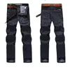 Cargo Jeans Men Big Size 29-40 42 Casual Military Multi-pocket Jeans Male Clothes New High Quality 201111