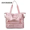 ELVASEK Travel Duffle Bags Dry Wet Separation Yoga Bag Multifunction Handbags Big Capacity Shoulder Overnight Bag1
