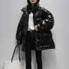 Kvinnor Down Parkas 90% White Duck Jacket Winter Coat Women Snökläder Loose Long Female Feather Parka Puffer Jackets Oversize