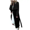 Women's Wool & Blends Womens Winter Lapel Button Long Trench Coat Jacket Ladies Overcoat Outwear Ladies' Gift Warm Winterdirect Sales