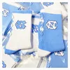 North Carolina Basketbalsokken Obsidiaan Kleur Handdoek Bodemstof Comfortabel en ademend One Size Ondersteuning Groothandel