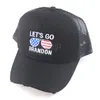 Sombrero de fiesta LETS GO BRANDON Impreso Hombres Mujeres Gorras de béisbol Elección Presidente Joe Biden Gorra Ajustable Moda Casual Sombreros deportivos BH5739 WLY