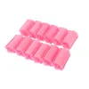 12 stcs 2,0 mm magische spons schuim kussen haarstyling rollers krullen draaigereedschap salon roze