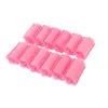 12pcs 2.0mm Magic Éponge Coussin En Mousse Cheveux Styling Rouleaux Bigoudis Twist Outil Salon Rose