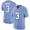 College NCAA Football North Carolina Tar Heels Cole Holcomb Jersey Chazz Surratt Ryan Switzer Marquise Williams K Hollins Marineblauw Wit