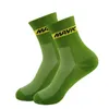 Compressão Ciclismo Meias Homens Mulheres Professional Road Road Sport Socks Respirável Running Socks Calcetines Ciclismo