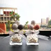 Fashion Car Air Freshener Fully Crystal Inlaid Balloon Shaped Empty Perfume Bottles Hot Selling Aromatherapy Diffuser Bottles