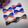 American Flag Bow Hairpin Party 호의 어린이 머리띠 미국 독립 기념일 헤어 액세서리 장식 용품 창조적 선물