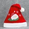 حار مطرز الكرتون قبعة عيد الميلاد عالية الكبار الصف حفلة عيد الميلاد قبعة عيد الميلاد مهرجان زخرفة نمط 3 T2I51561