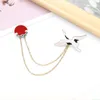 Klassieke Royale Emaille Pins Retro Kleuren Hoge Kwaliteit Crane Sun Gift voor Party Dames Sieraden Kleding Tas Dercoration