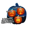Lampada di proiezione giocattolo di zucca animata di Halloween Flash Talking per oggetti di arredamento per lantenna per feste di casa Drops 200929371619
