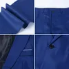 Men's Suits & Blazers Luxury Men Wedding Suit Male Slim Fit For Costume Business Formal Party Casual Work Wear (Jacket+Pants)