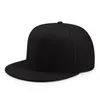 Full Close Hip Hop Cap Blank hela stängning Kvinnor MEN039S Leisure Flat Brim Bill Hip Hop Baseball Cap Mitted Snapback Hat 2010191685949