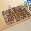 40x60 cm Welcome Home Rettangolo Tappeto antiscivolo Tappeto Camera da letto Ingresso Tappetini Modello Decor Flanella Zerbino6881293