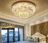 LED Crystal Plafond Kroonluchter Luxe Villa Lamp Nordic Hanglamp voor Hotel Lobby Clubhouse Woonkamer E14 LED Bulb Lights