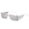 Petites lunettes de soleil rectangulaires pour femmes, rétro, tendance, Protection UV 400, 5 couleurs au choix, 7004